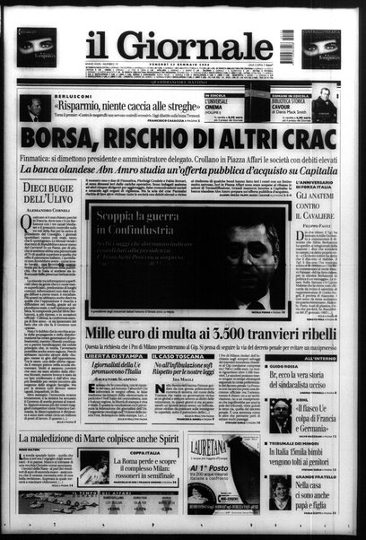 Il giornale : quotidiano del mattino